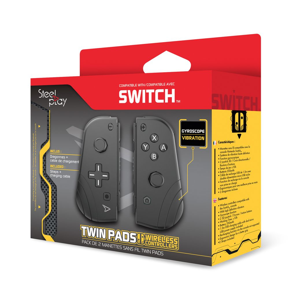 Steelplay JVASWI00064 Gaming Controller Black Gamepad Analogue / Digital Nintendo Switch – image 5