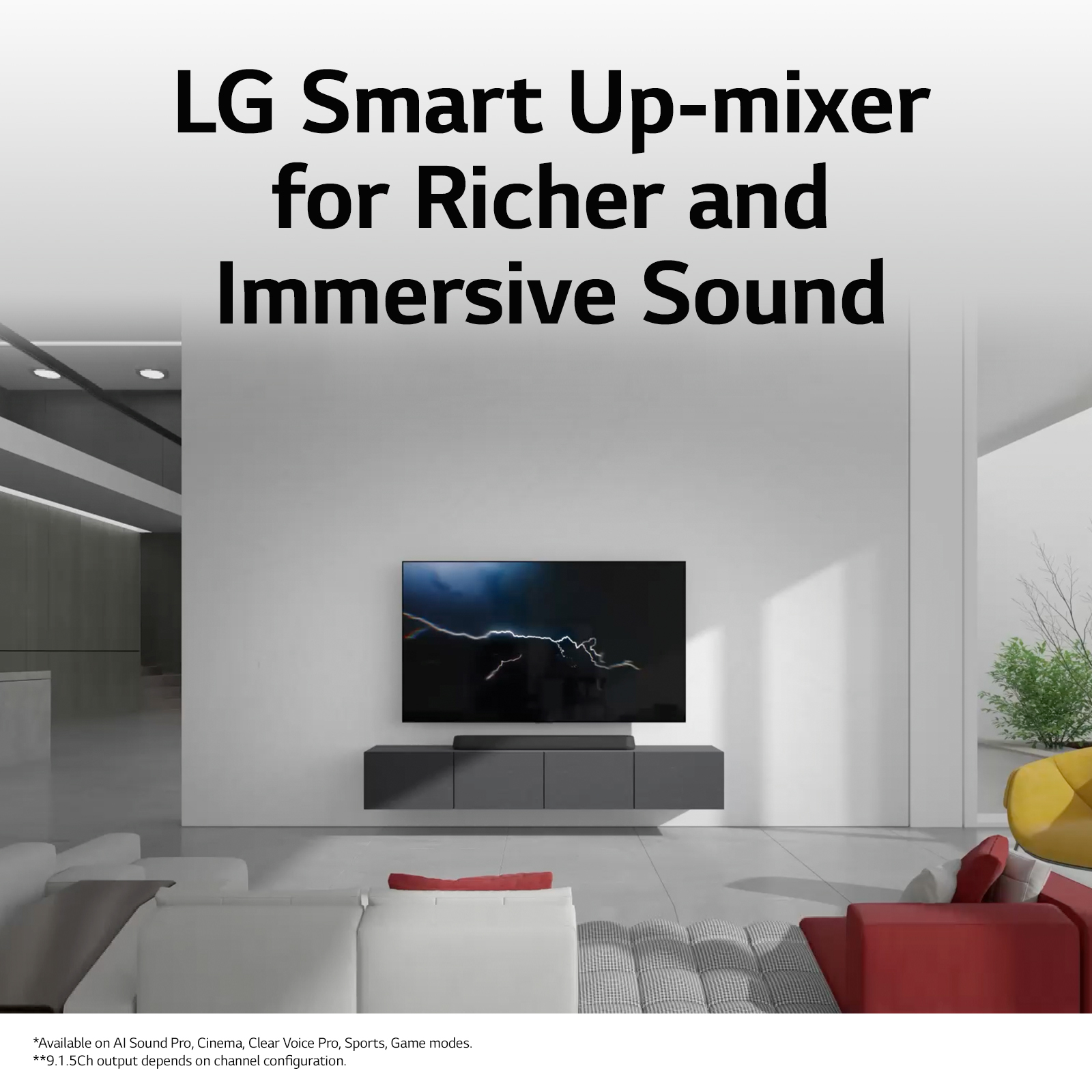 LG USE6S.DGBRLLK soundbar speaker Black 3.0 channels – image 8