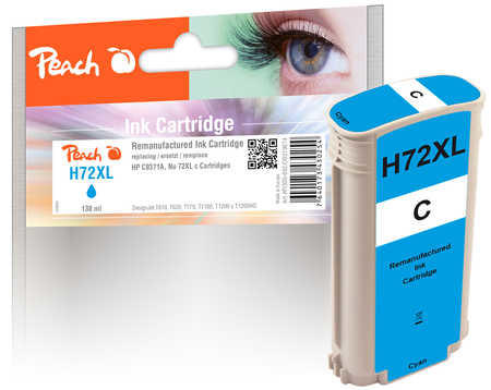 Peach PI300-692 ink cartridge 1 pc(s) Compatible Cyan