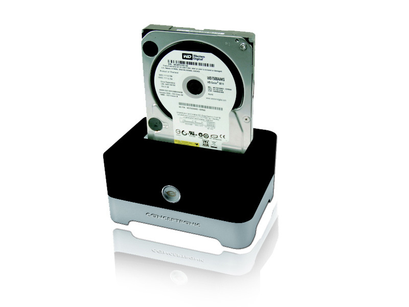 Conceptronic 2,5/3,5 inch Hard Disk Docking Station USB 2.0 – image 6