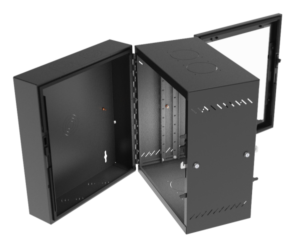 Vertiv GL2418WMP-B-00 rack cabinet 12U Wall mounted rack Black – image 4