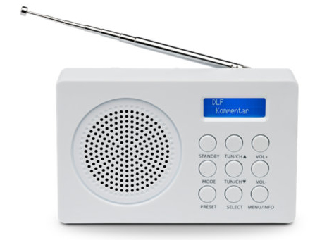 MEDION E66320 Portable Analog & digital White