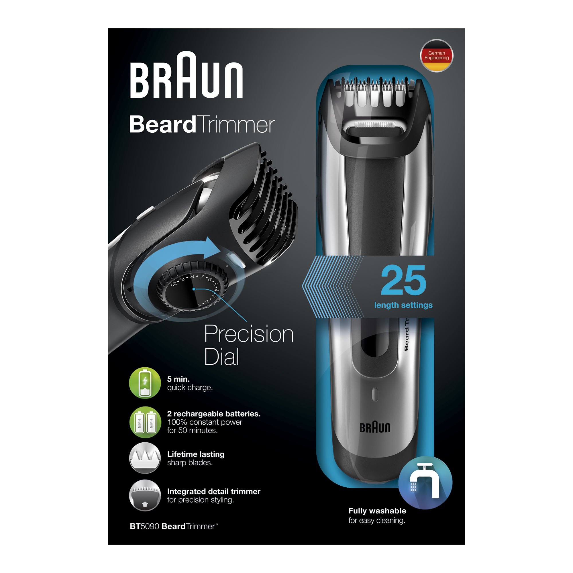 Braun BT5090 25 2 cm Black, Grey – image 3