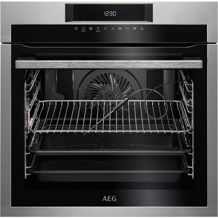 AEG BPE742720M 71 L 3500 W Black, Stainless steel – image 1