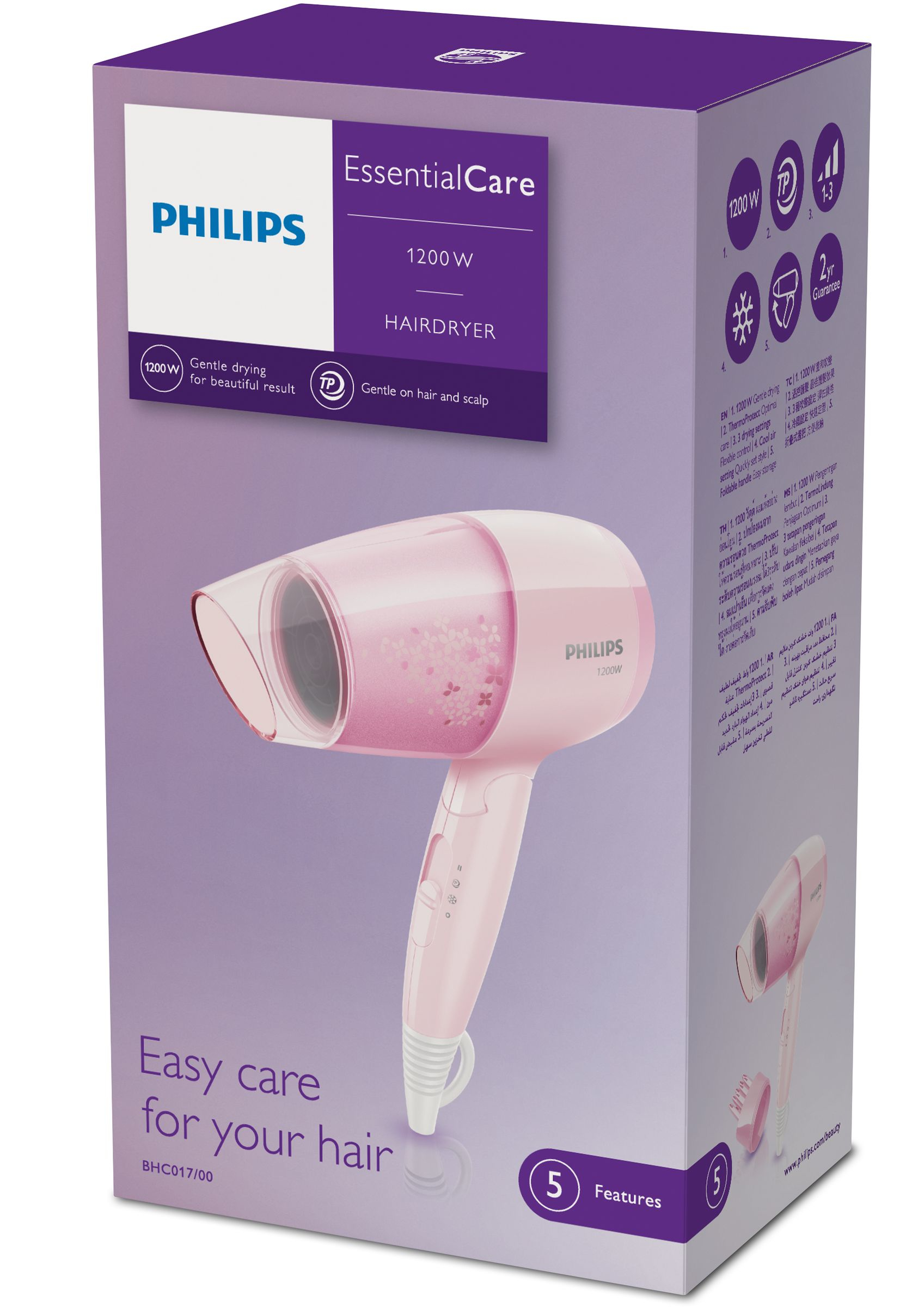 Philips Essential Care BHC017/00 hair dryer – image 2