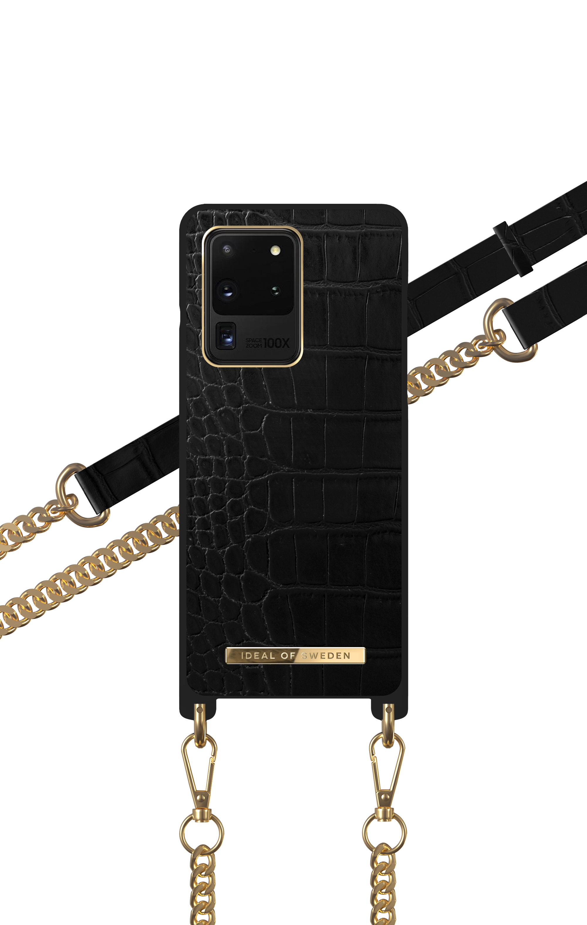 iDeal of Sweden Necklace Case Galaxy S20 Ultra Jet Black Croco – image 4