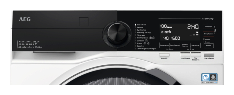 AEG Series 9000 LWR9706C8 washer dryer Freestanding Front-load White – image 2