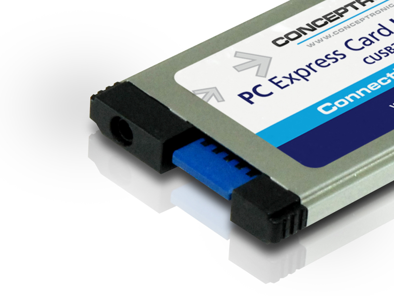 Conceptronic PC Express Card 1-Port USB 3.0 Mini – image 3