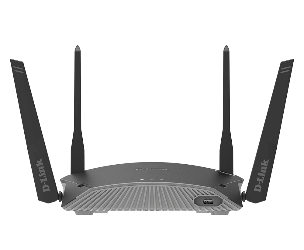 D-Link EXO wired router Gigabit Ethernet Black