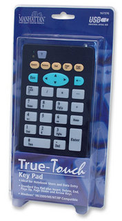 Manhattan 167376 keyboard Office USB Numeric Black – image 2