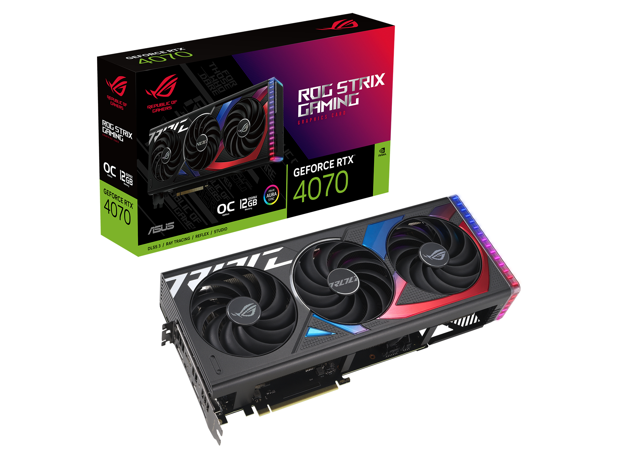 ASUS ROG -STRIX-RTX4070-O12G-GAMING NVIDIA GeForce RTX 4070 – image 9