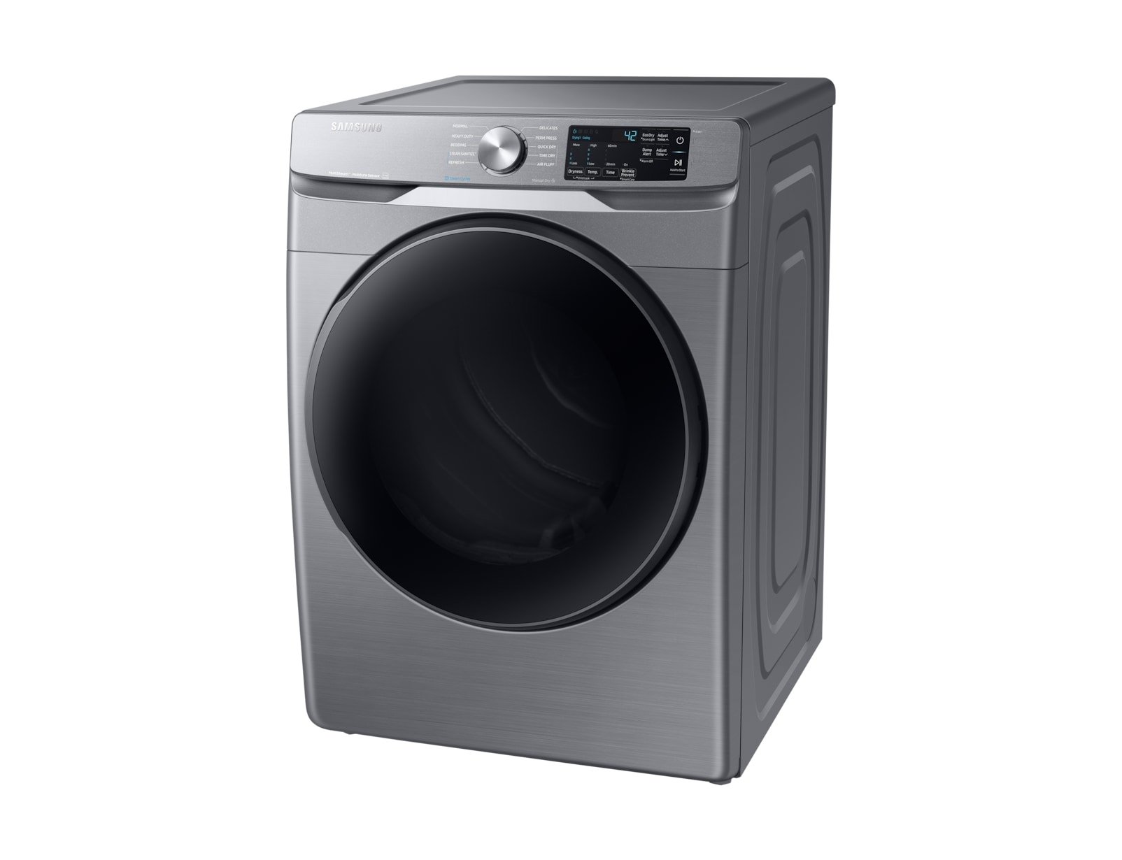 Samsung DVE45T6100P tumble dryer Front-load Platinum – image 4