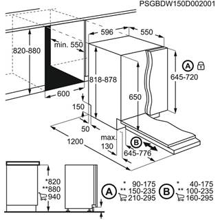 AEG FSB32610Z Semi built-in 13 place settings – image 7