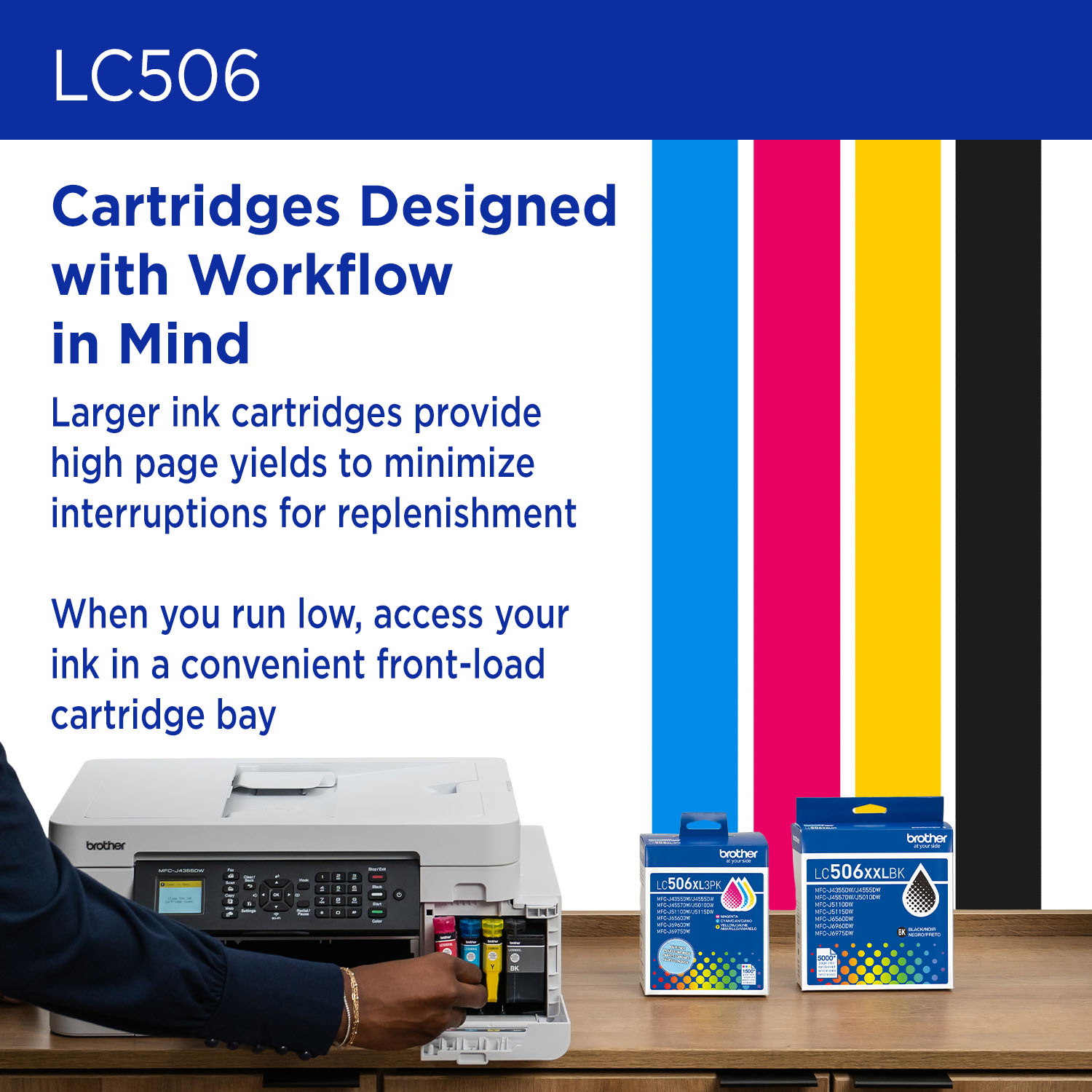 Brother LC506MS ink cartridge 1 pc(s) Original Standard Yield Magenta – image 7
