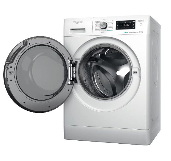 Whirlpool FFWDB976258BVEE washer dryer Freestanding Front-load White – image 2