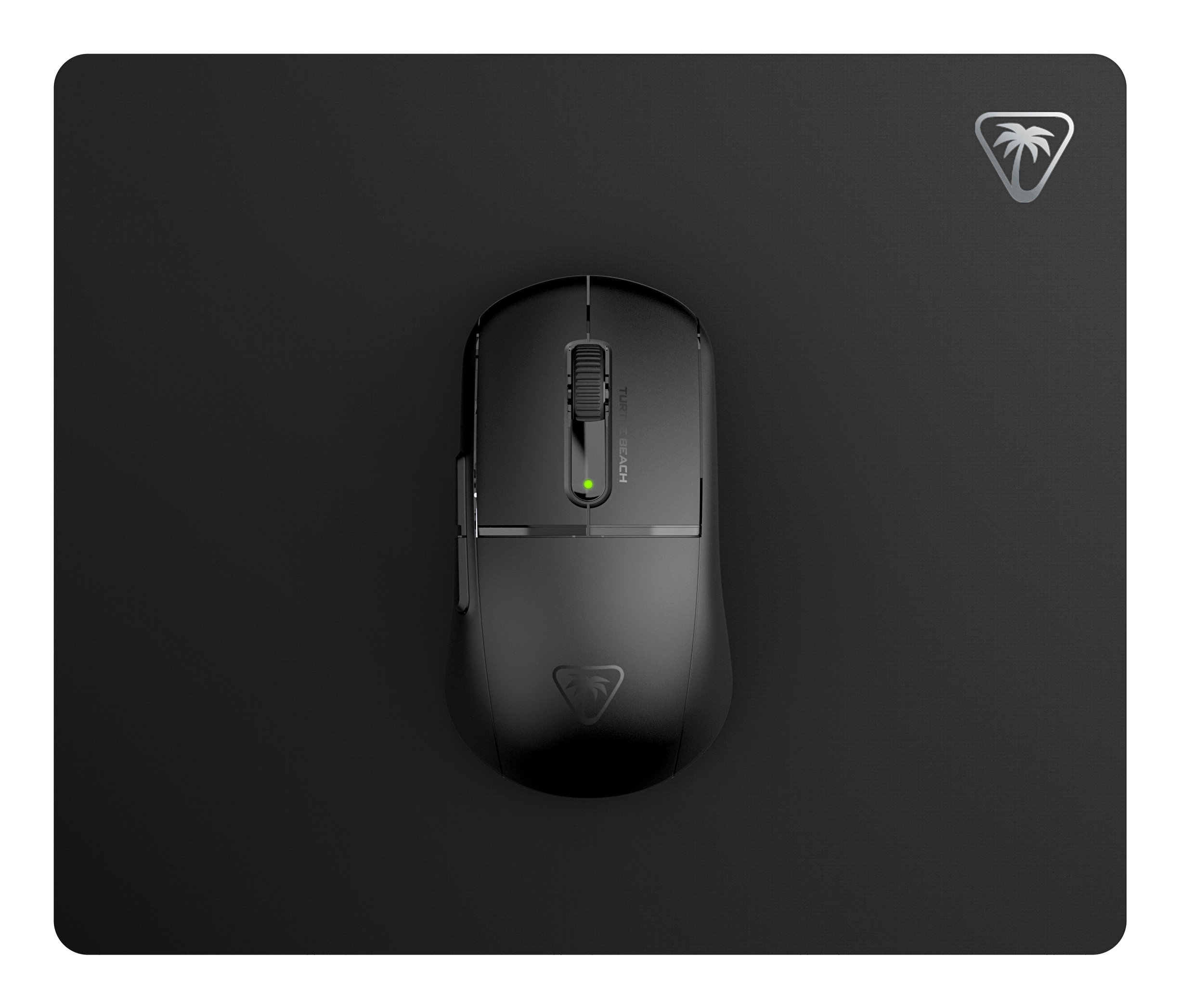 Turtle Beach Sense Core Mini Tapis de souris PC Gaming - support en caoutchouc antidérapant, surface équilibrée en tissu micro-tissé, lisse, durable, petit, rectangulaire, noir