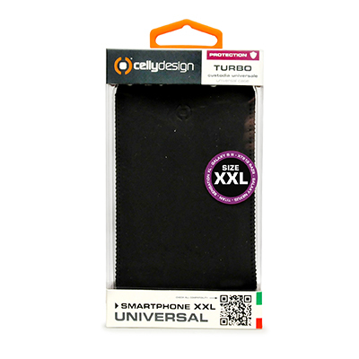 Celly NEOTXXL01 mobile phone case Folio Black – image 2