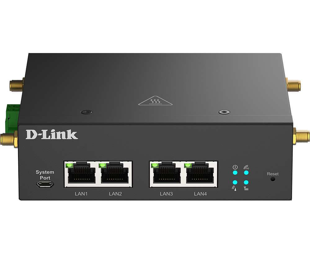 D-Link DWM-314-G router cablato 4 Gigabit Ethernet Nero