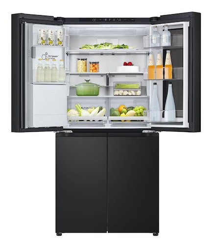 LG InstaView GMG860EPBE side-by-side refrigerator Freestanding – image 4