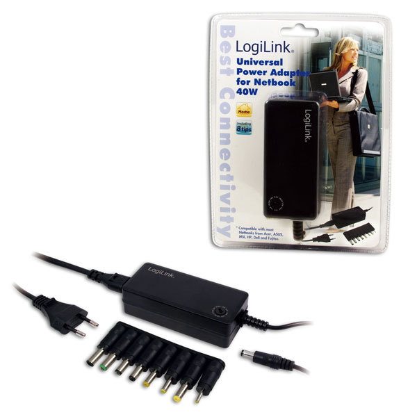 LogiLink PA0031 mobile device charger Netbook Black AC Indoor – image 2