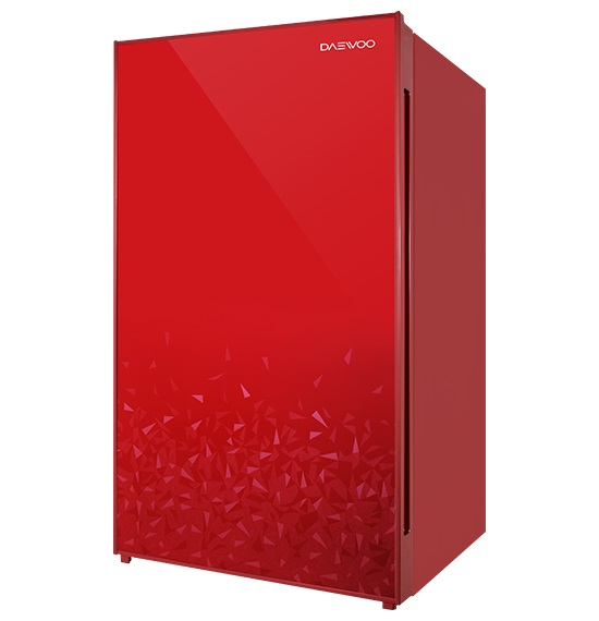 Daewoo FR-15D combi-fridge Freestanding Red – image 2