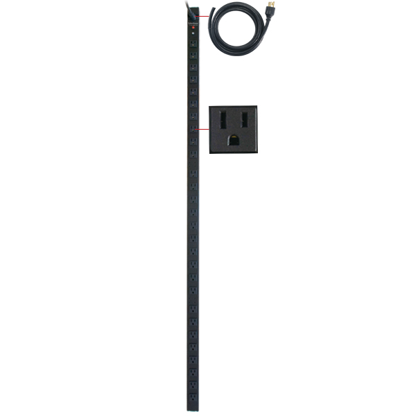 CyberPower PDU15BV28F power distribution unit (PDU) 28 AC outlet(s) 0U Black – image 2