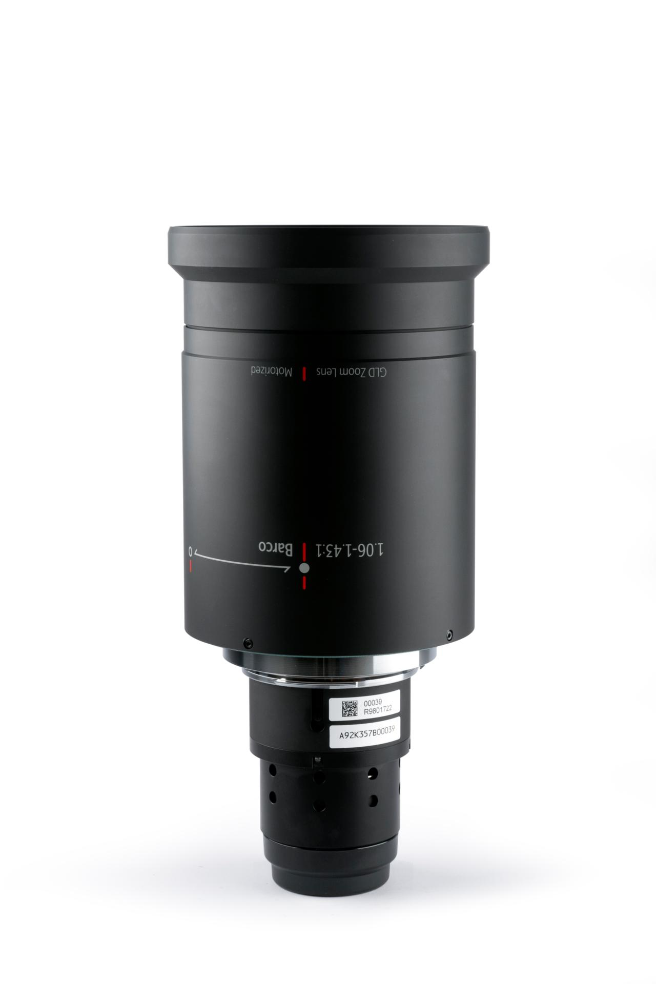 Barco R98017221 projection lens F80-4K12, F80-4K7, F80-4K9, F80-Q12, F80-Q7, F80-Q9, Medea – image 2