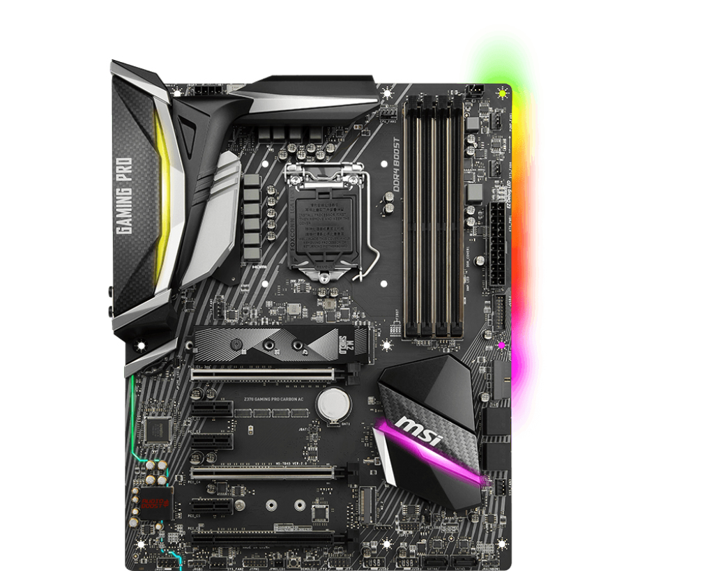 MSI Z370 GAMING PRO CARBON AC – image 1