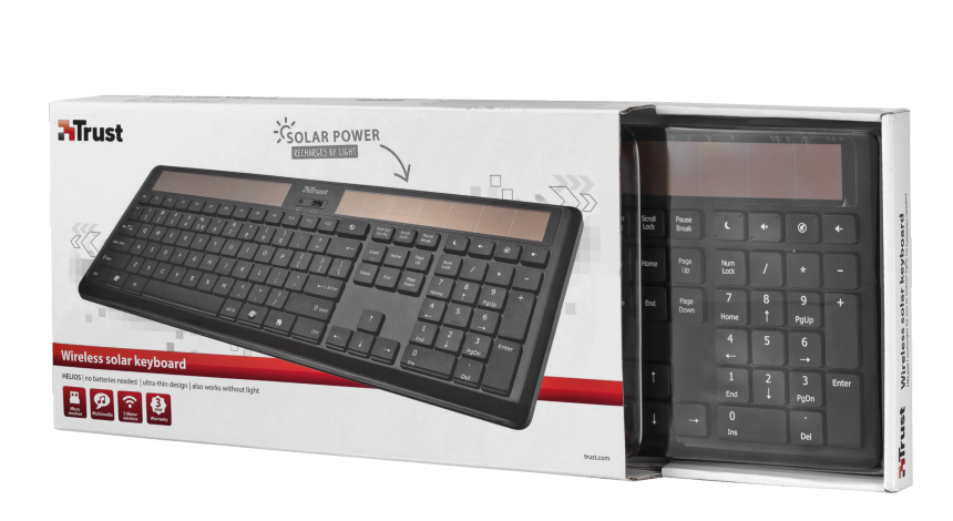 Trust 18436 keyboard RF Wireless Turkish Black – image 3