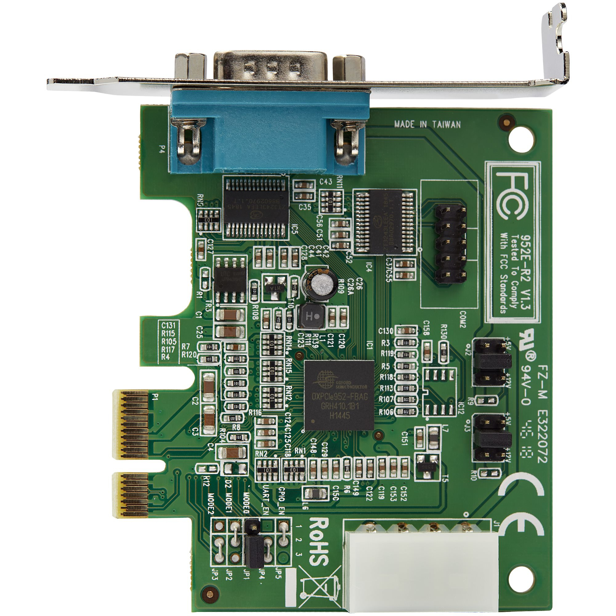 StarTech.com Discontinued and replaced by PEX2S953LP - 2 Port Low Profile Native RS232 PCI Express Serial Card with 16950 UART – image 2