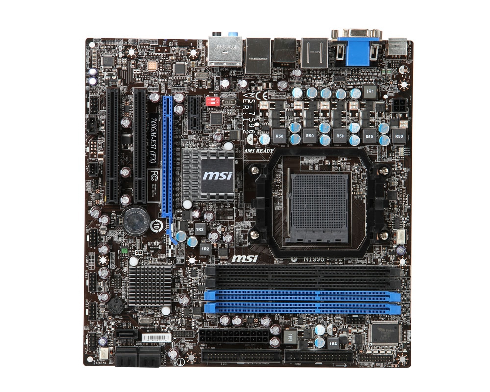 MSI 760GM-E51 (FX) – image 2