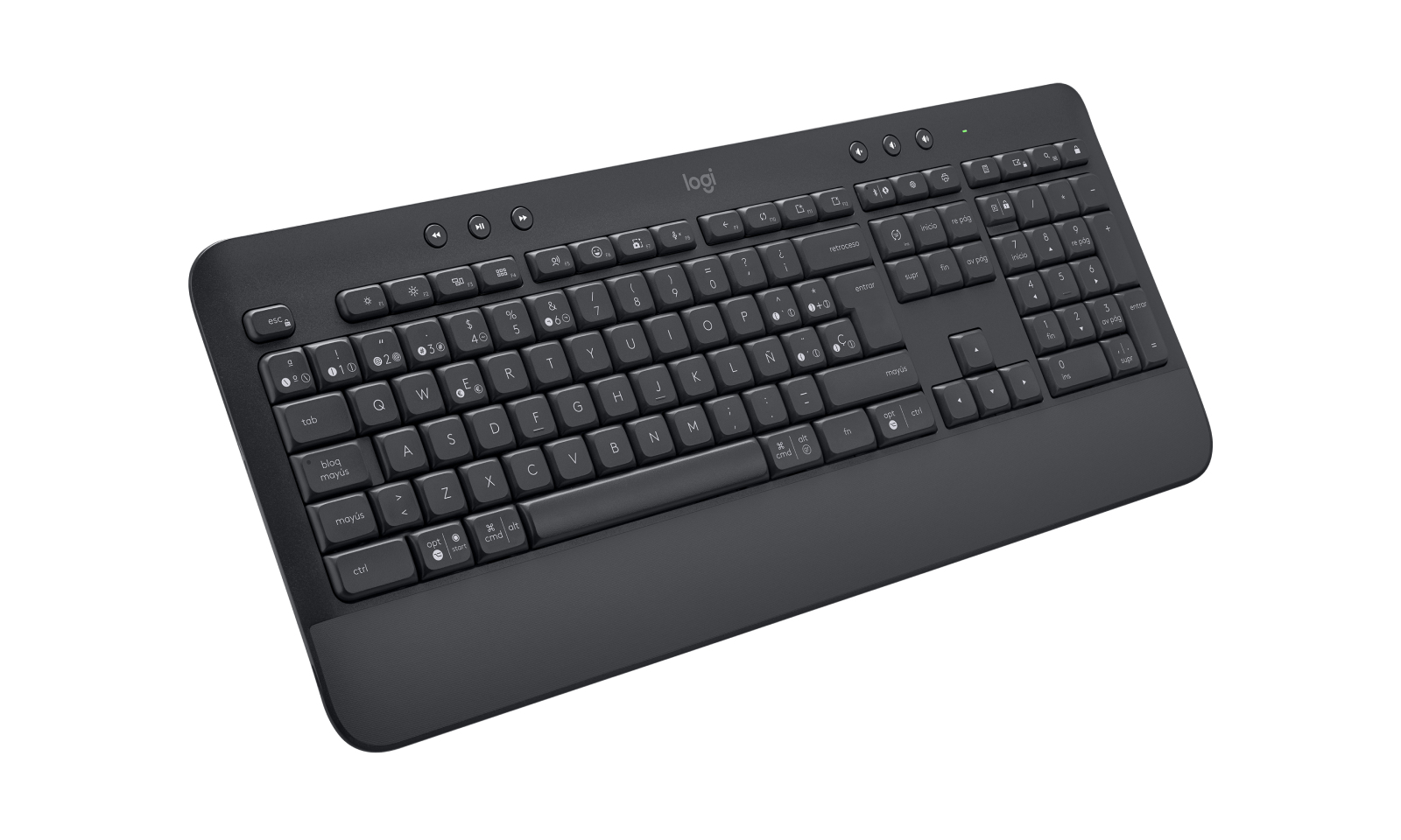 Teclado Logitech Signature K650 - Inalámbrico - Bluetooth - Grafito - 920-010910 Teclado Logitech Signature K650 - Inalámbrico - Bluetooth - Grafito - 920-010910