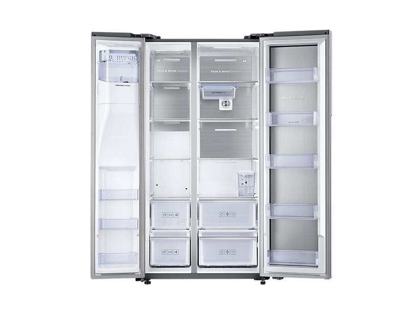 Samsung RH58K66877P side-by-side refrigerator Freestanding – image 3