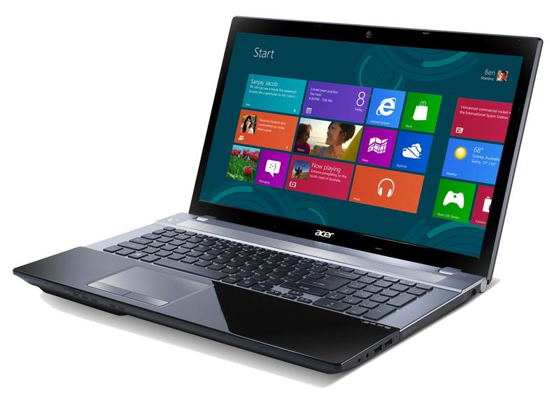Acer Aspire 771G-33124G50Makk Intel® Core™ i3 i3-3120M Laptop 43.9 cm (17.3") HD+ 4 GB DDR3-SDRAM 500 GB HDD NVIDIA® GeForce® 710M Windows 8 Black, Silver – image 1