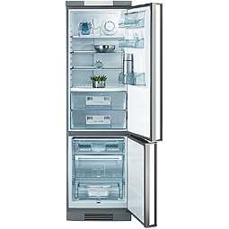 AEG S-86378-KG18 fridge-freezer Freestanding Stainless steel