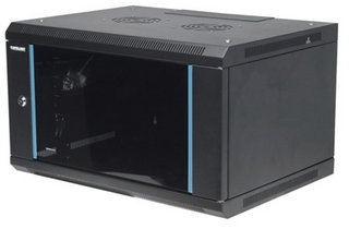Intellinet 203845 rack cabinet 15U Wall mounted rack Black – image 2