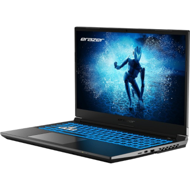 ERAZER Deputy P60i Intel® Core™ i5 i5-12450H Ноутбук 39,6 cm (15.6") Full HD 16 GB DDR4-SDRAM 512 GB Твердотельный накопитель (SSD) NVIDIA GeForce RTX 4060 Wi-Fi 6 (802.11ax) Черный