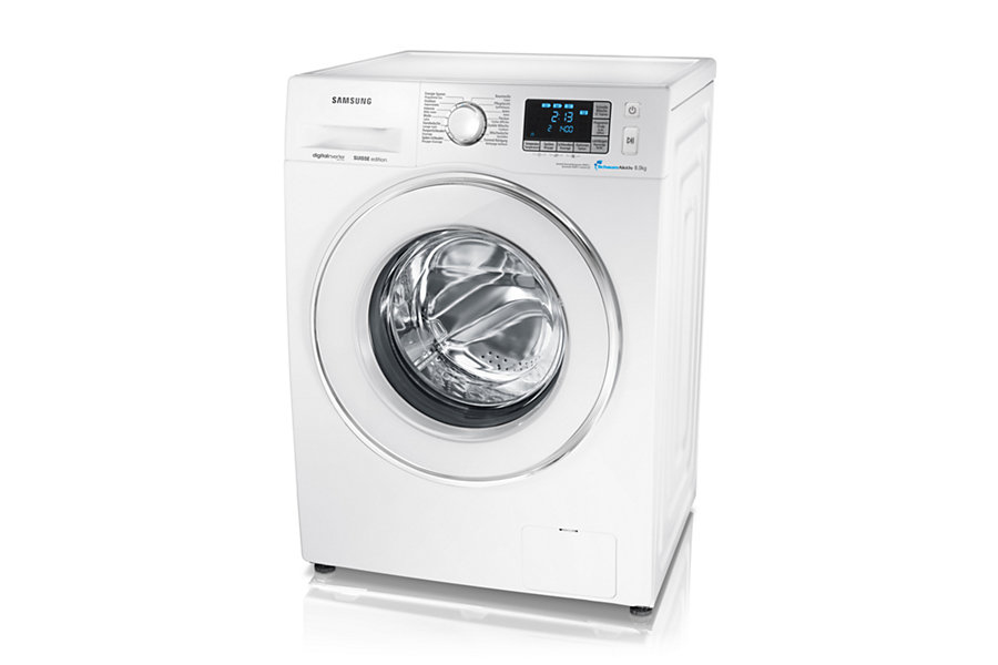 Samsung WF80F5E5P4W/WS washing machine Front-load – image 2