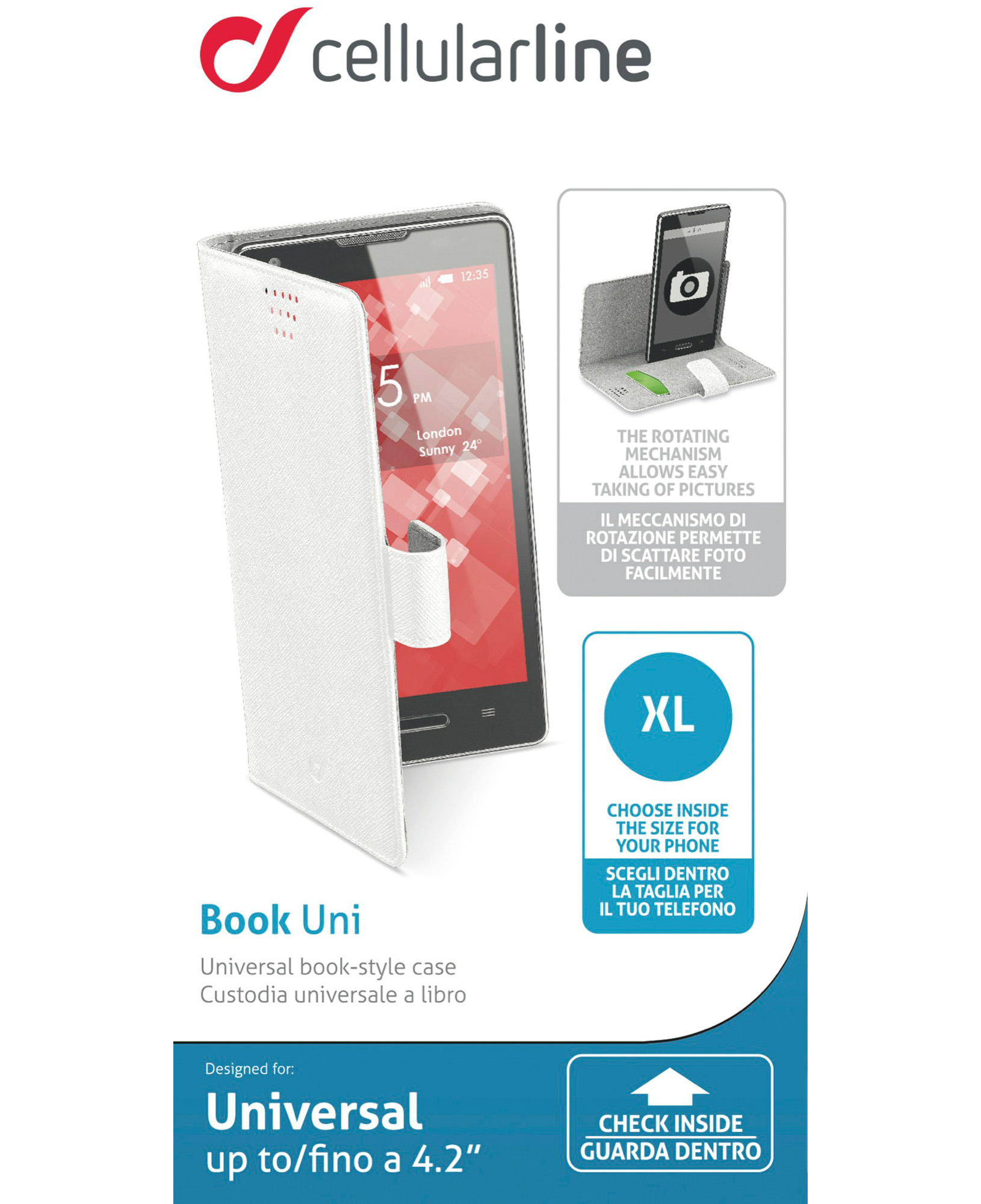 Cellularline Book Uni - Smartphones up to 4.2” – image 4