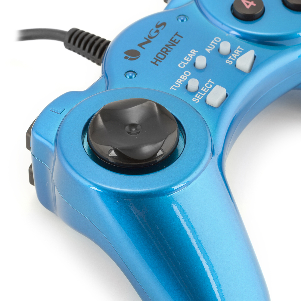 NGS HORNET3.0 Gaming Controller Blue USB 3.2 Gen 1 (3.1 Gen 1) Gamepad Analogue / Digital PC – image 3