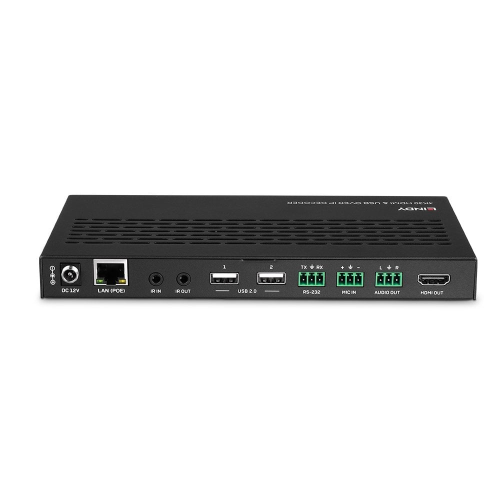 Lindy 4K30 HDMI and USB over IP System - Decoder – image 4