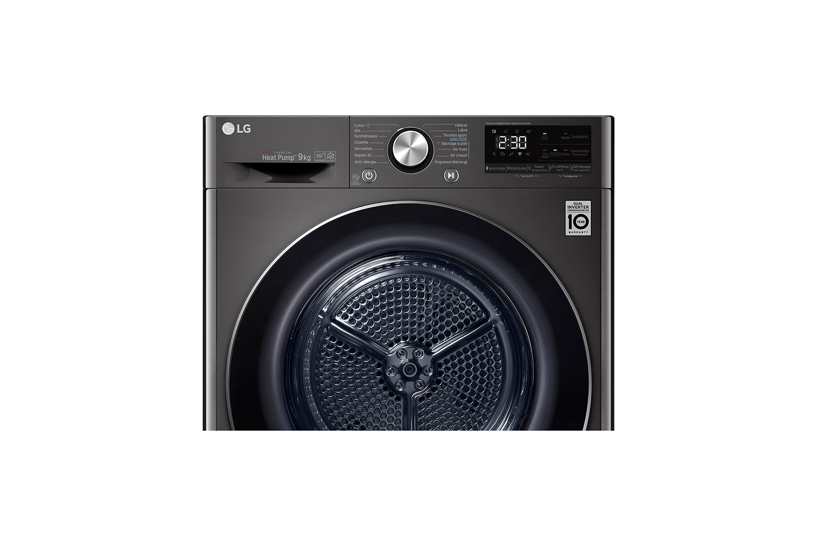 LG RH9V92BS tumble dryer Freestanding Front-load – image 8