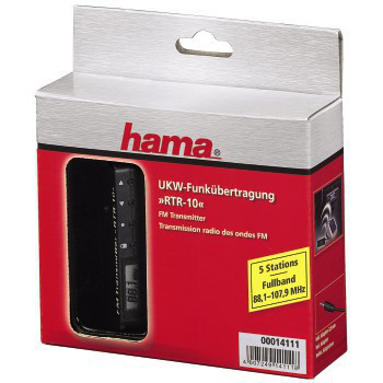 Hama RTR-10 88.1 - 107.9 MHz Wired Black – image 6