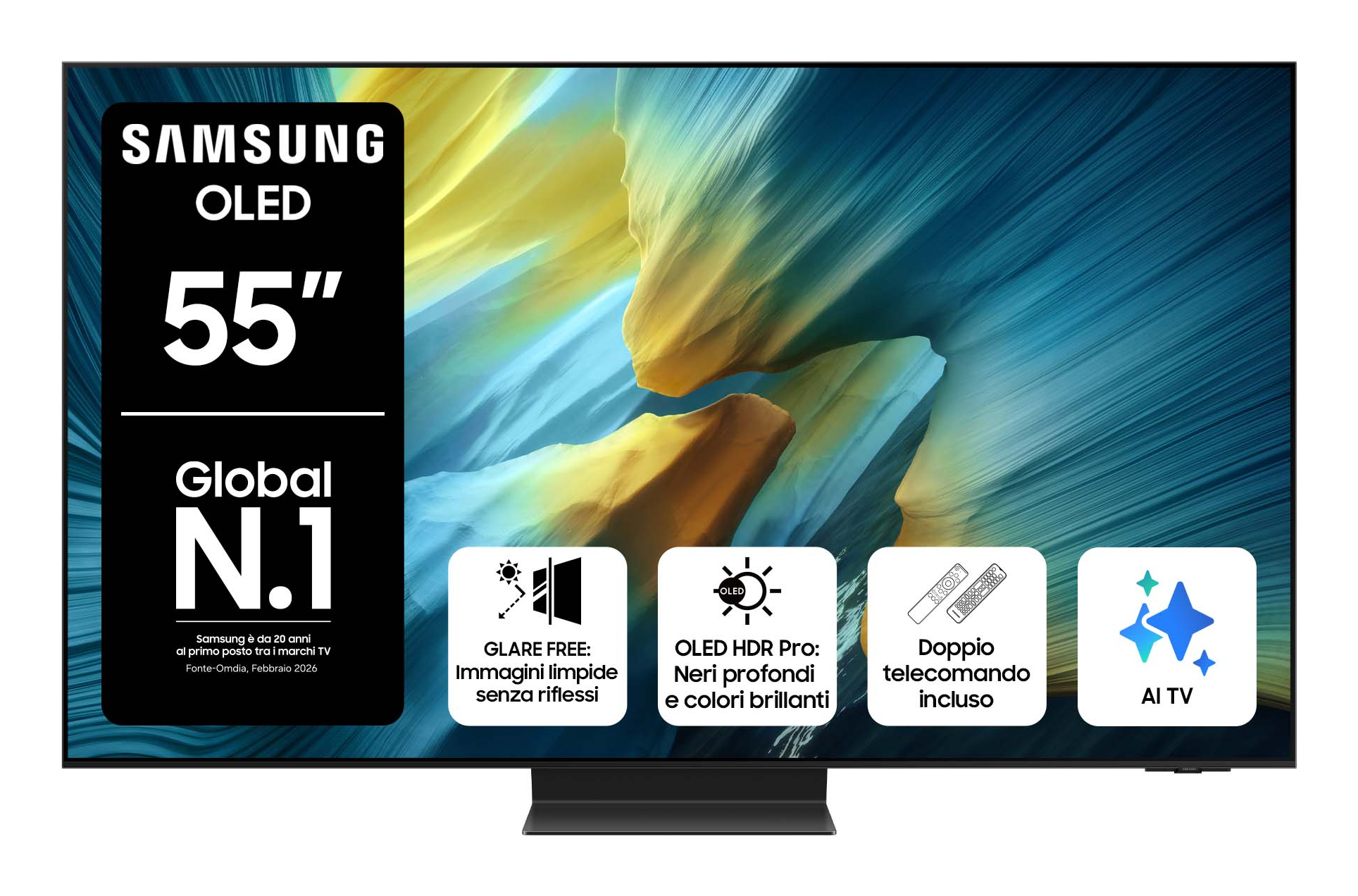 Samsung S95F 55" — vue 1 sur 8