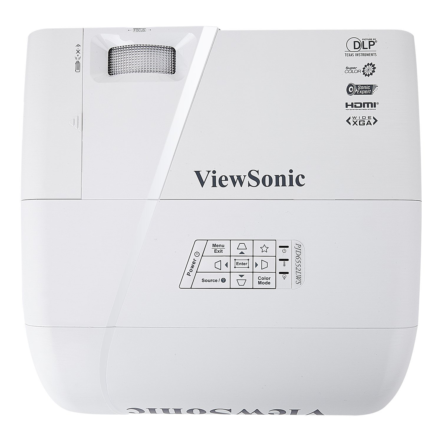 Viewsonic PJD6552LWS data projector Short throw projector 3200 ANSI lumens DLP WXGA (1280x800) White – image 5