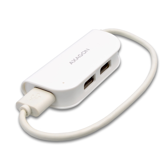 Axagon HUE-X4 interface hub USB 2.0 480 Mbit/s White – image 3