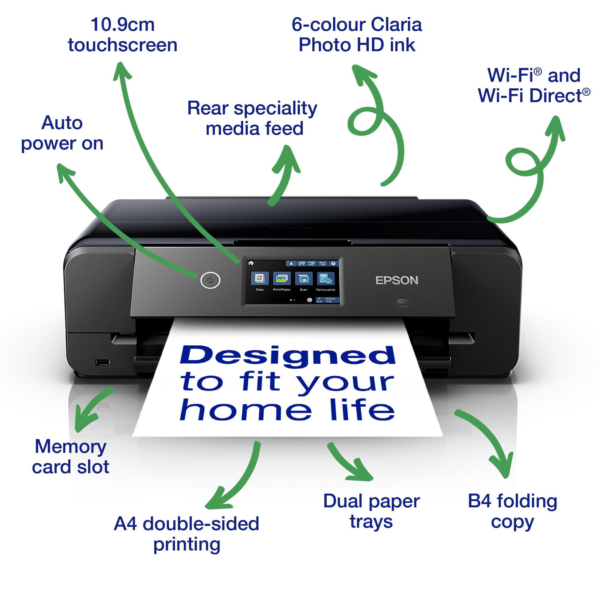 Epson Expression Photo XP-980 A3 Multifunction Wireless Inkjet Printer – image 2