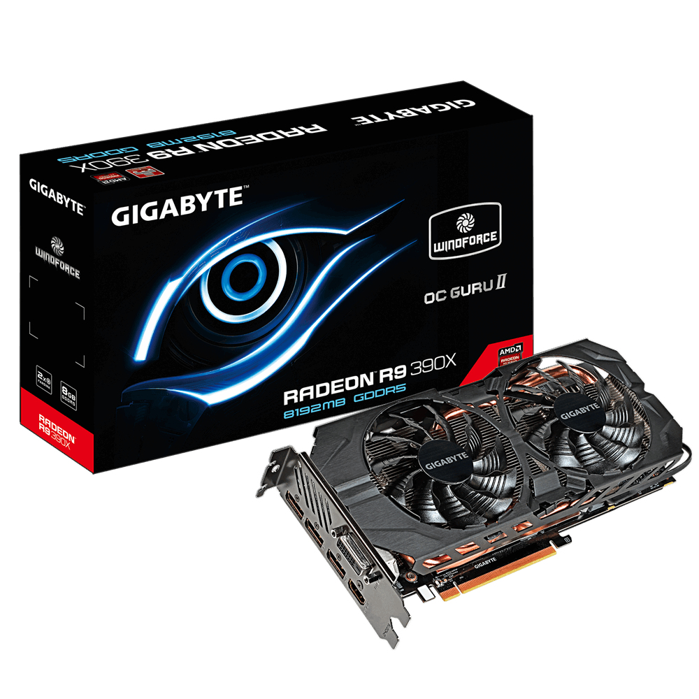 GIGABYTE GV-R939XWF2-8GD AMD Radeon R9 – image 1