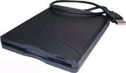 NEC FDD NEC 1.44Mb Diskdrive USB ExternBlack
