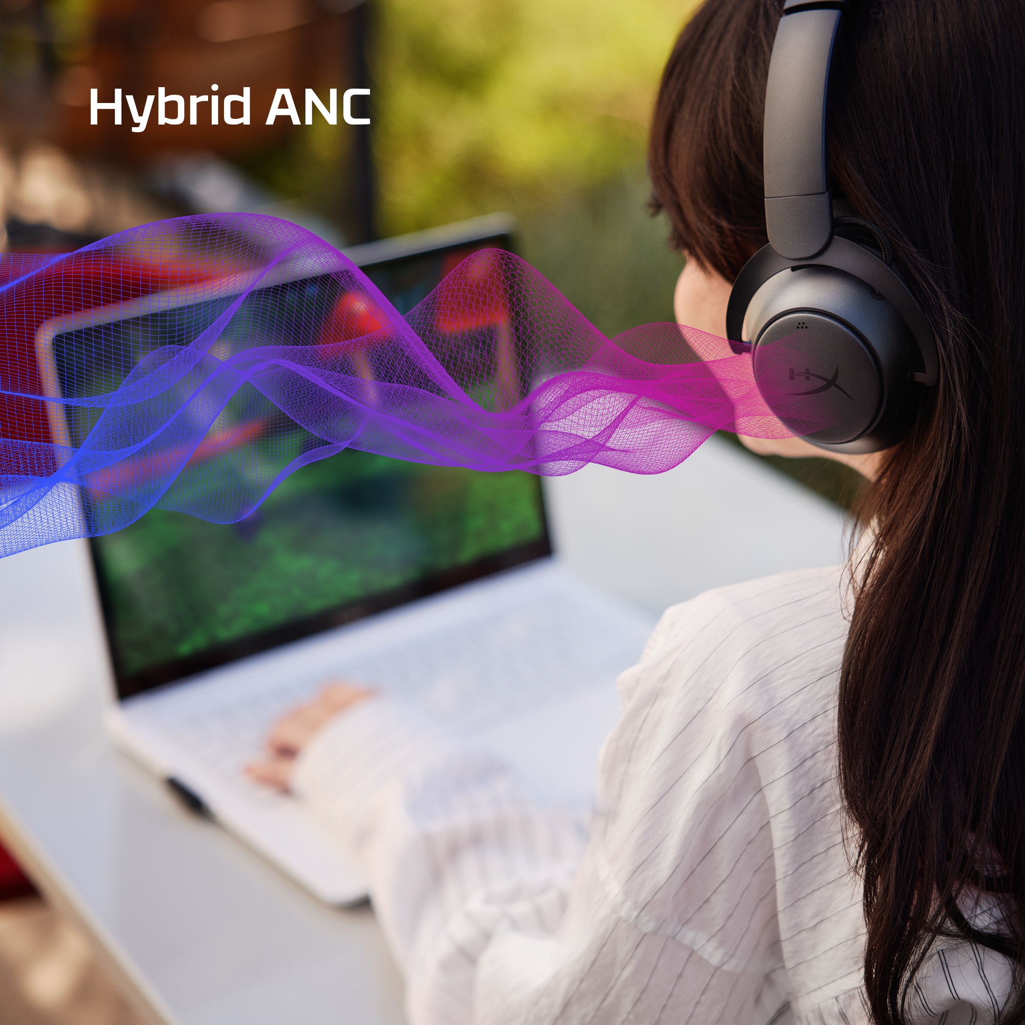 HyperX Cloud MIX 2 Dual Wireless Over-Ear Headphones with Noise Cancellation – image 6